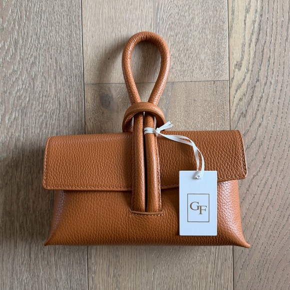 German Fuentes GF Camel Wristlet Handbag - Picture 3 of 14